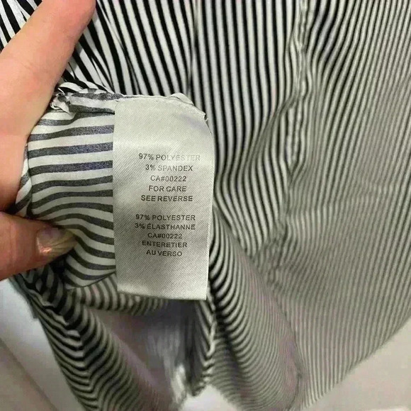 Philosophy striped button down vacation long sleeve top size  medium - Picture 5 of 6